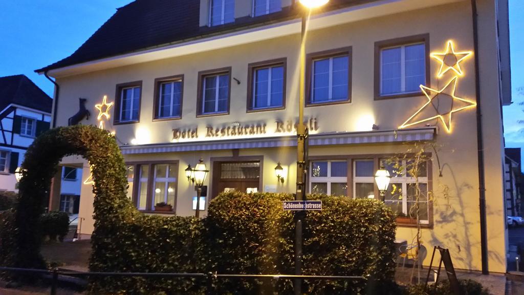 Hotel Roessli Allschwil Exterior photo